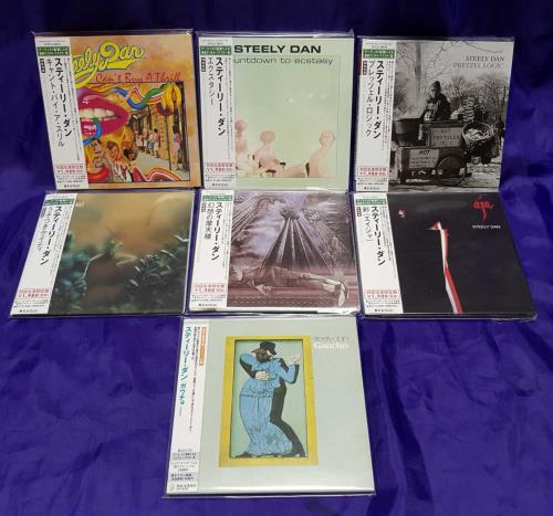 Steely Dan Paper Sleeve Collection + Box Japanese box set (712438) Steely Dan Paper Sleeve Collection + Box Japanese box set (712438)